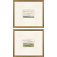 Paragon Meadow/Plains S/2 Green 16 X 18 X 2 Wall Art