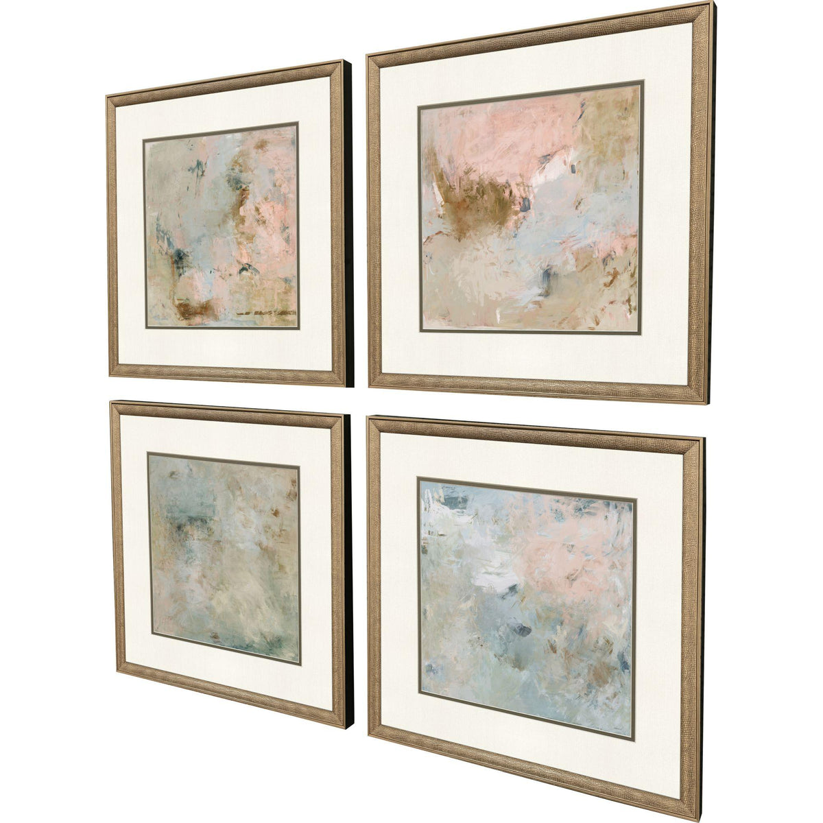 Paragon Chateau Beachside II S/4 Gray 21 X 21 X 2 Wall Art