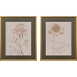 Paragon Delicate Sketch I S/2 Pink 31 X 25 X 2 Wall Art