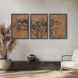 Paragon Bloesem I Brown 39 X 27 X 2 Wall Art
