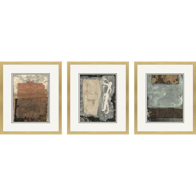 Paragon Textural Echo I S/3 Multi 25 X 21 X 2 Wall Art