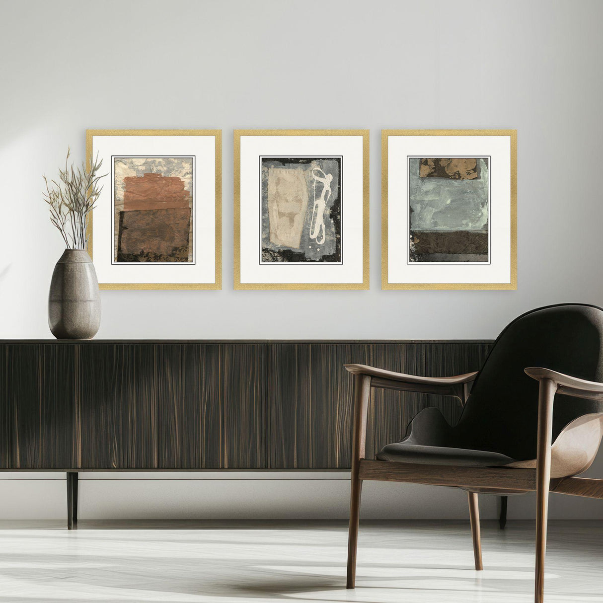 Paragon Textural Echo I S/3 Multi 25 X 21 X 2 Wall Art