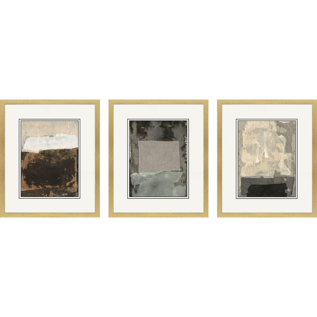 Paragon Textural Echo III S/3 Multi 25 X 21 X 2 Wall Art