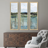 Paragon Northwest Naturescape S/3 Blue 51 X 15 X 2 Wall Art