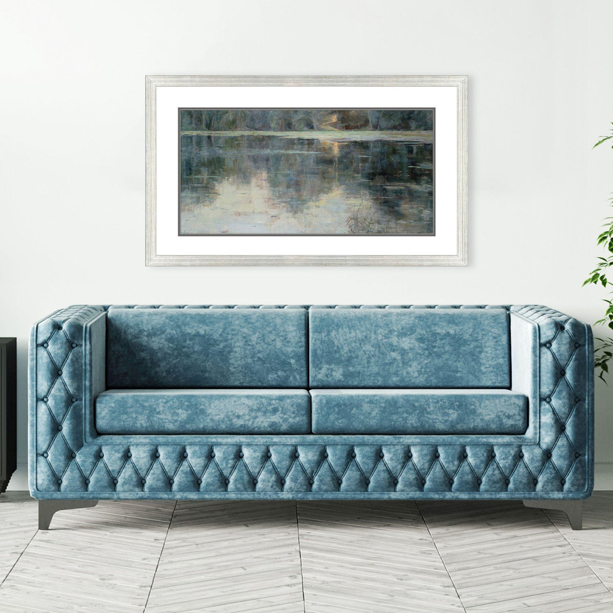 Paragon Last Ray of Sunshine Blue 35 X 59 X 2 Wall Art