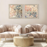 Paragon Melting Dawn S/2 Pink 27 X 27 X 2 Wall Art