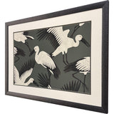 Paragon Stork Storm - Swoop Green 29 X 39 X 2 Wall Art