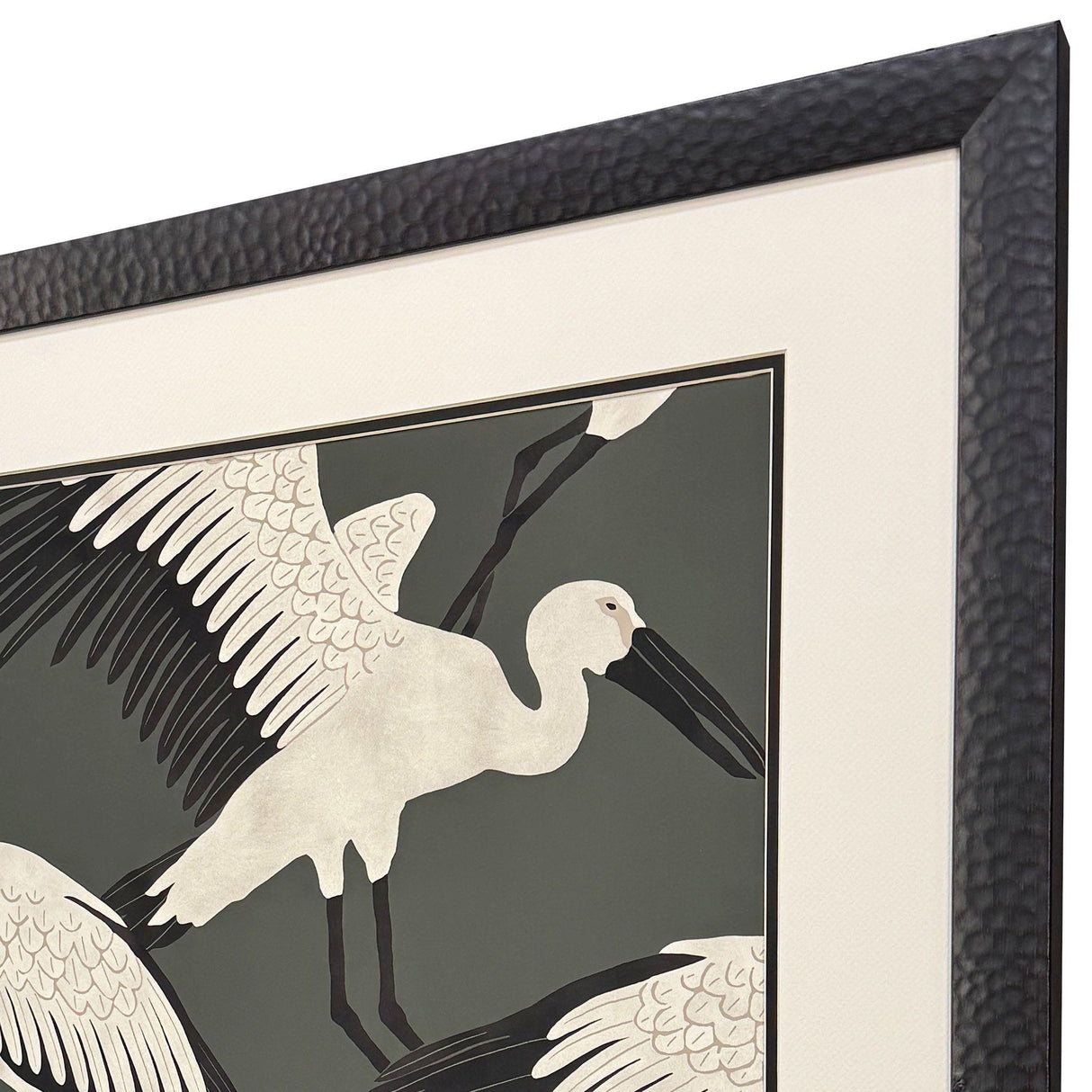 Paragon Stork Storm - Swoop Green 29 X 39 X 2 Wall Art