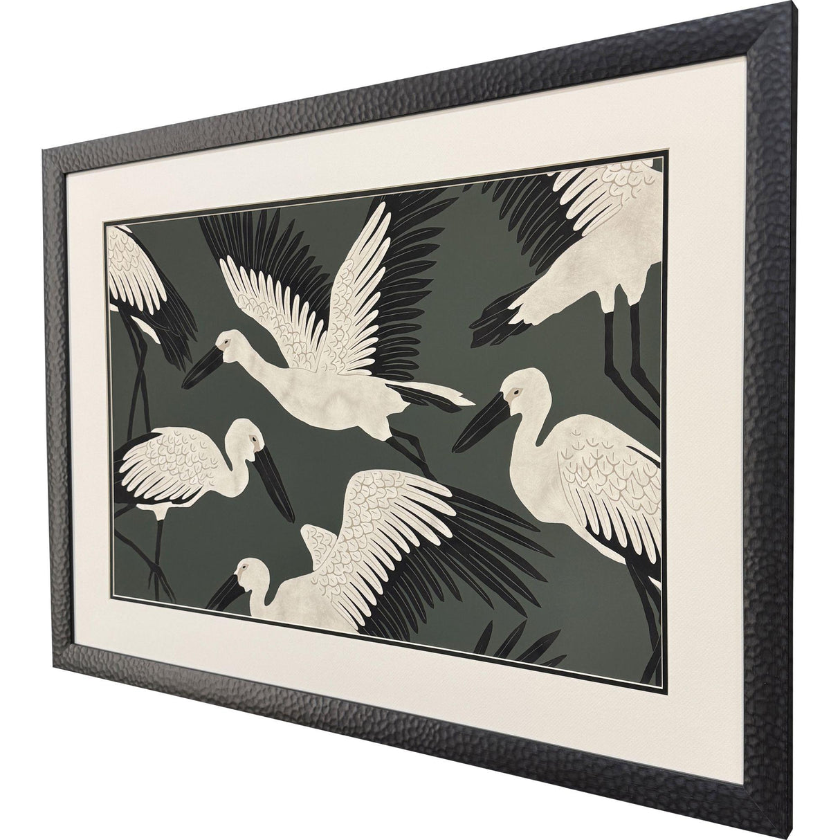 Paragon Stork Storm - Soar Green 29 X 39 X 2 Wall Art