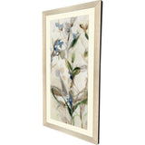 Paragon Wild Grasses Left Blue 43 X 23 X 2 Wall Art