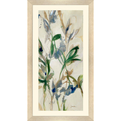 Paragon Wild Grasses Right Blue 43 X 23 X 2 Wall Art
