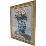 Paragon Winter Roses Blue 48 X 38 X 3 Wall Art
