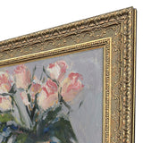 Paragon Winter Roses Blue 48 X 38 X 3 Wall Art