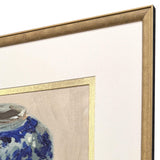 Paragon Lemon Chinoserie Blue 25 X 29 X 2 Wall Art