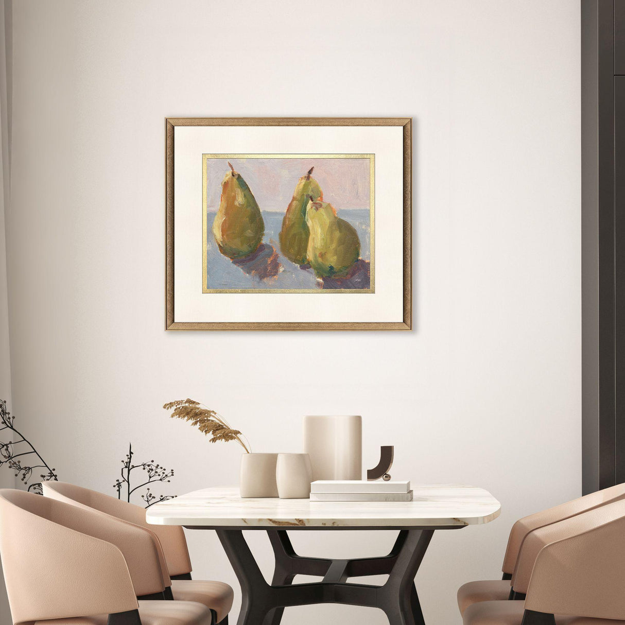 Paragon Threes Company Blue 25 X 29 X 2 Wall Art