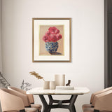Paragon Peonie Chinoserie Blue 29 X 25 X 2 Wall Art