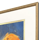 Paragon Orange Stack Blue 29 X 25 X 2 Wall Art