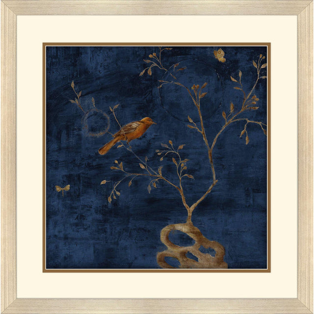 Paragon Oriole II Blue 33 X 33 X 2 Wall Art