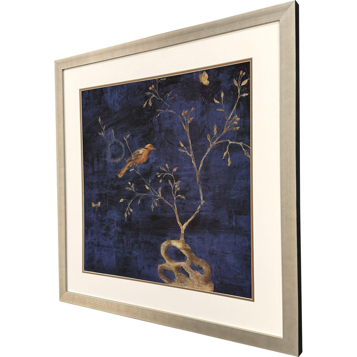 Paragon Oriole II Blue 33 X 33 X 2 Wall Art