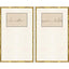 Paragon Harbor Sketch S/2 Brown 32 X 19 X 2 Wall Art