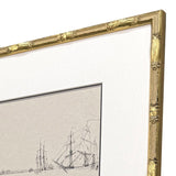 Paragon Harbor Sketch S/2 Brown 32 X 19 X 2 Wall Art