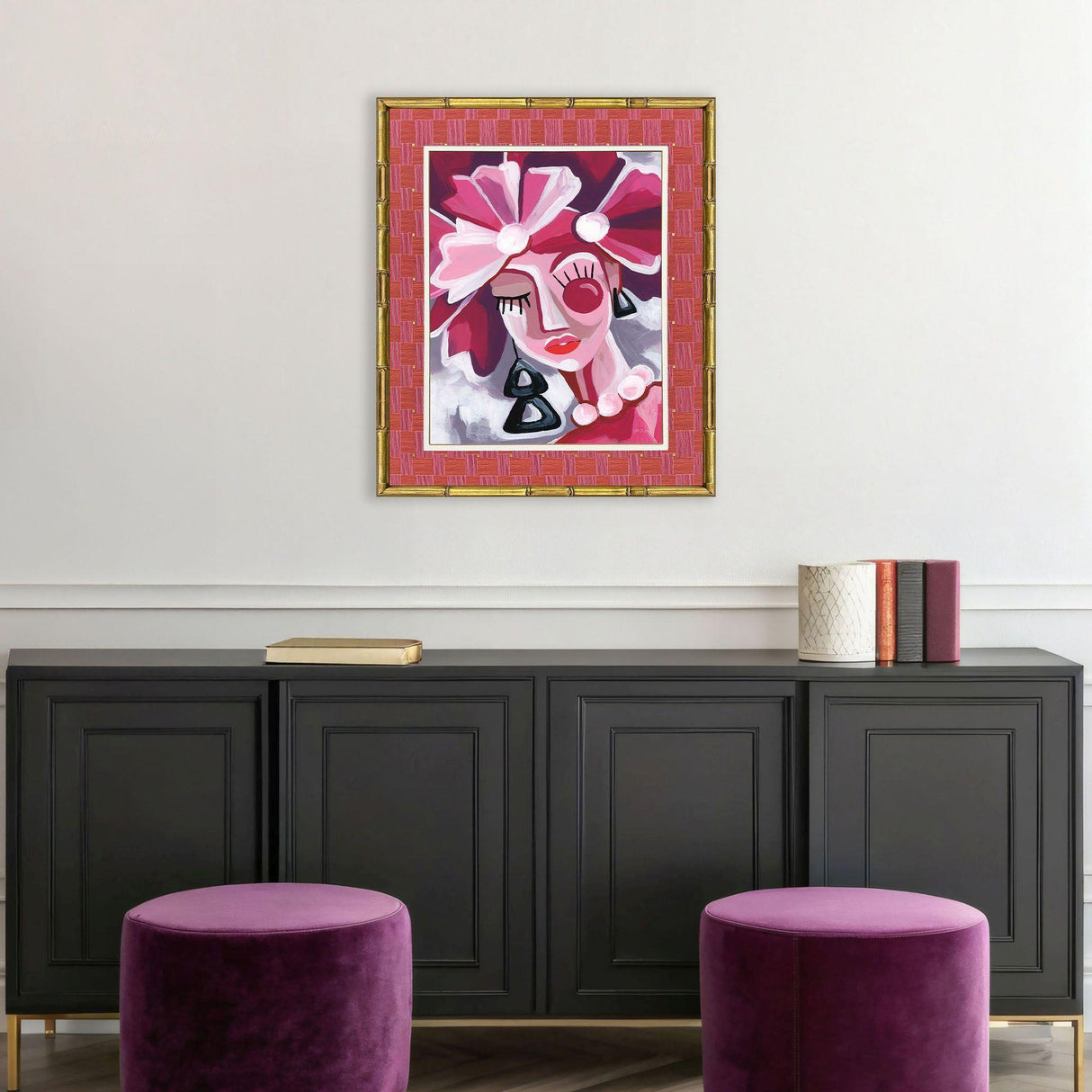Paragon Mon Amie Pink 27 X 23 X 2 Wall Art