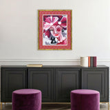 Paragon Mon Amie Pink 27 X 23 X 2 Wall Art