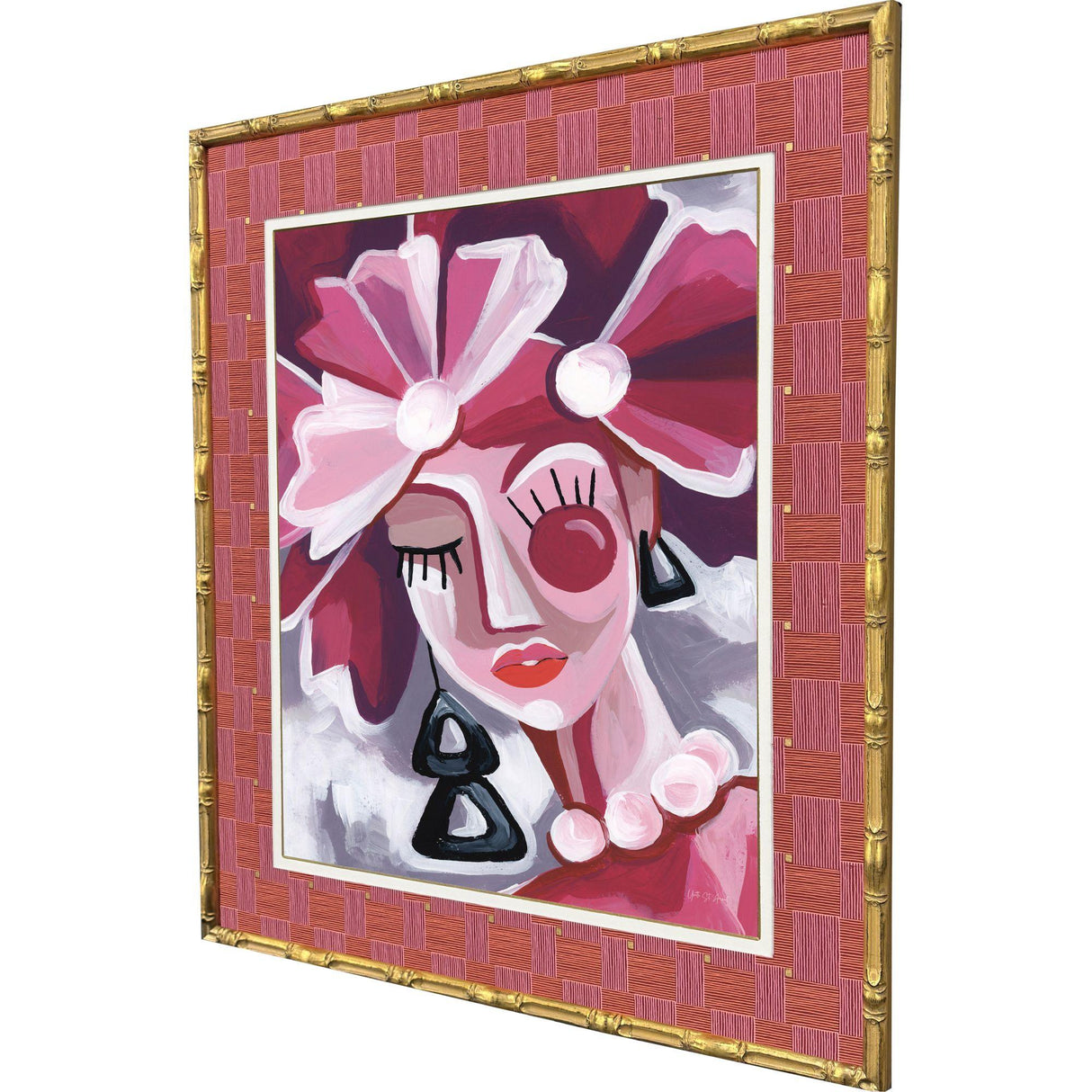 Paragon Mon Amie Pink 27 X 23 X 2 Wall Art