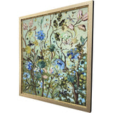 Paragon Insects & Vines Blue 44 X 39 X 2 Wall Art
