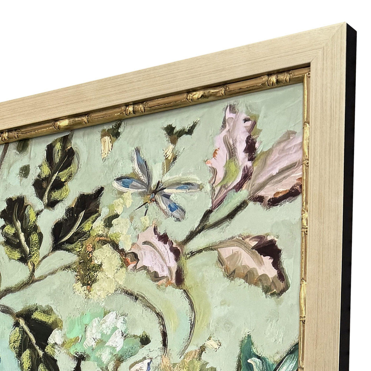 Paragon Insects & Vines Blue 44 X 39 X 2 Wall Art