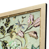 Paragon Insects & Vines Blue 44 X 39 X 2 Wall Art
