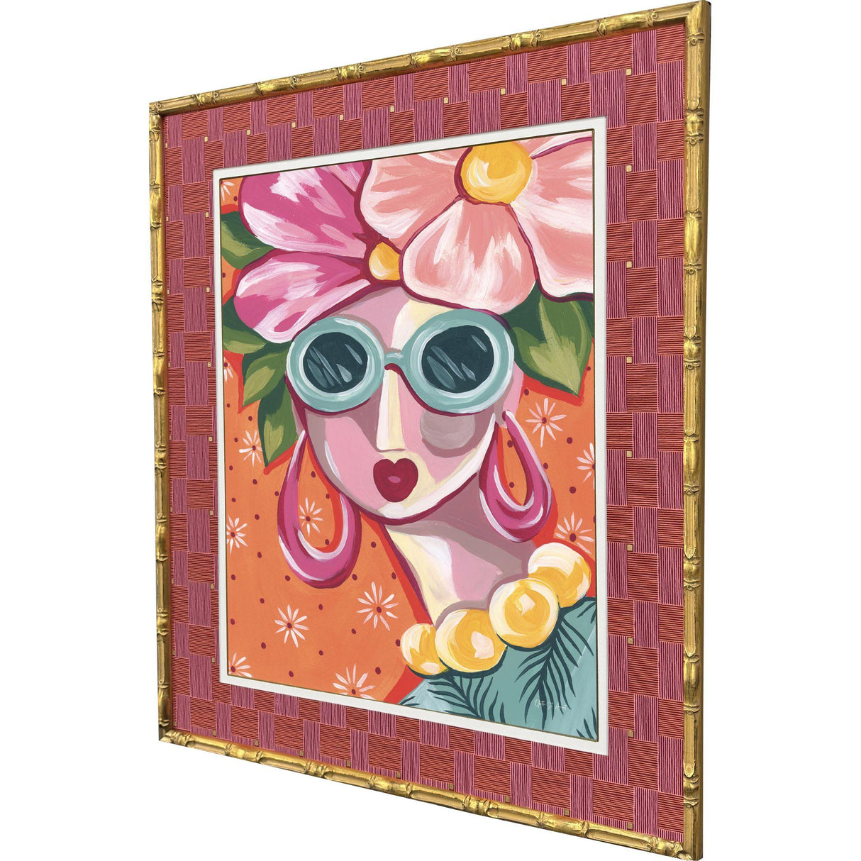 Paragon Fun in the Sun Pink 27 X 23 X 2 Wall Art