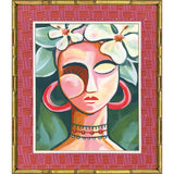 Paragon Portrait in the Tropic Pink 27 X 23 X 2 Wall Art