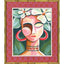 Paragon Portrait in the Tropic Pink 27 X 23 X 2 Wall Art
