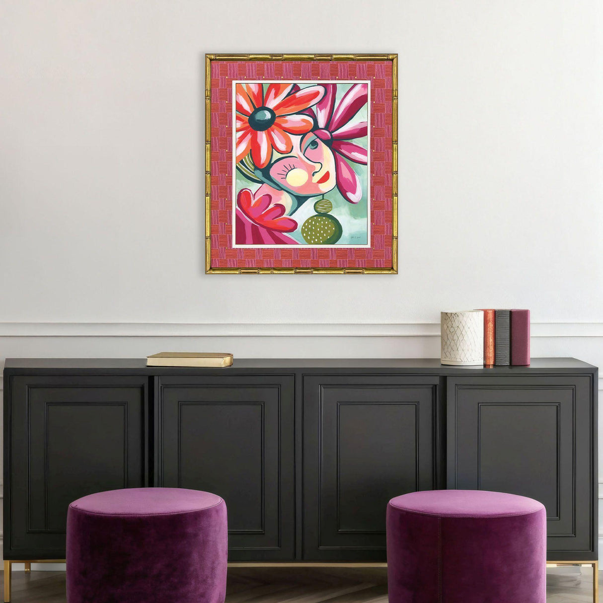 Paragon Jolie Pink 27 X 23 X 2 Wall Art