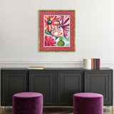 Paragon Jolie Pink 27 X 23 X 2 Wall Art