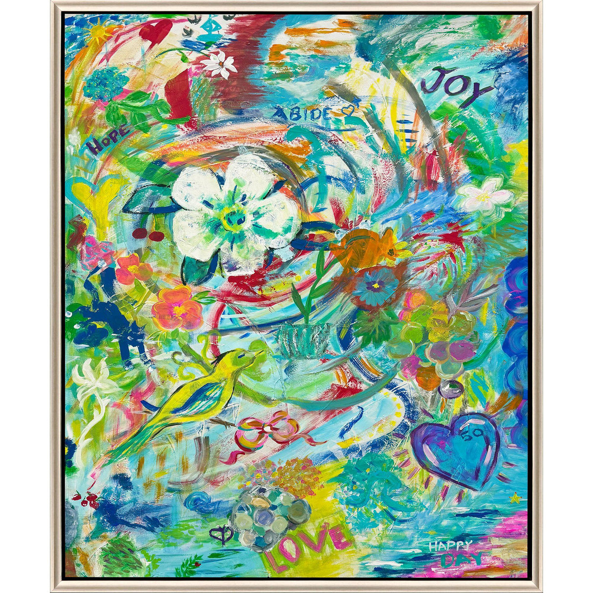 Paragon Happy Anniversary Blue 52 X 42 X 3 Wall Art
