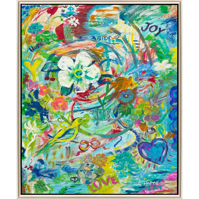Paragon Happy Anniversary Blue 52 X 42 X 3 Wall Art