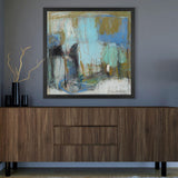 Paragon Blue Bell Blue Blue 39 X 39 X 2 Wall Art