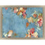 Paragon Fleur Blue 41 X 53 X 2 Wall Art