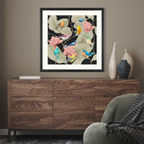 Paragon Array of Birds Green 39 X 39 X 2 Wall Art