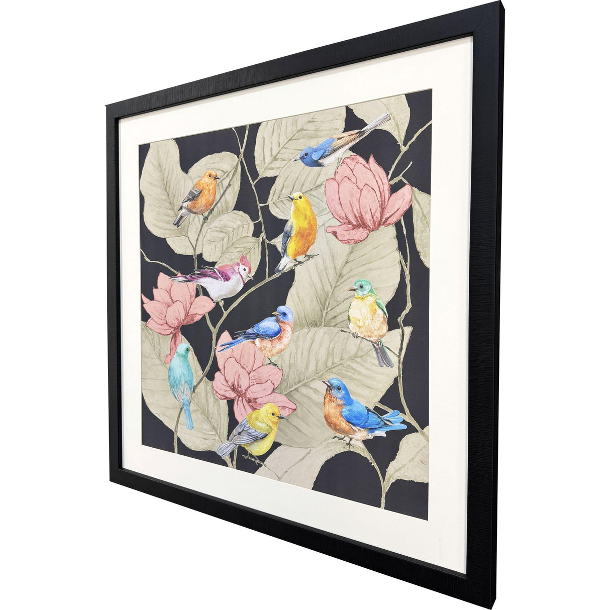 Paragon Array of Birds Green 39 X 39 X 2 Wall Art