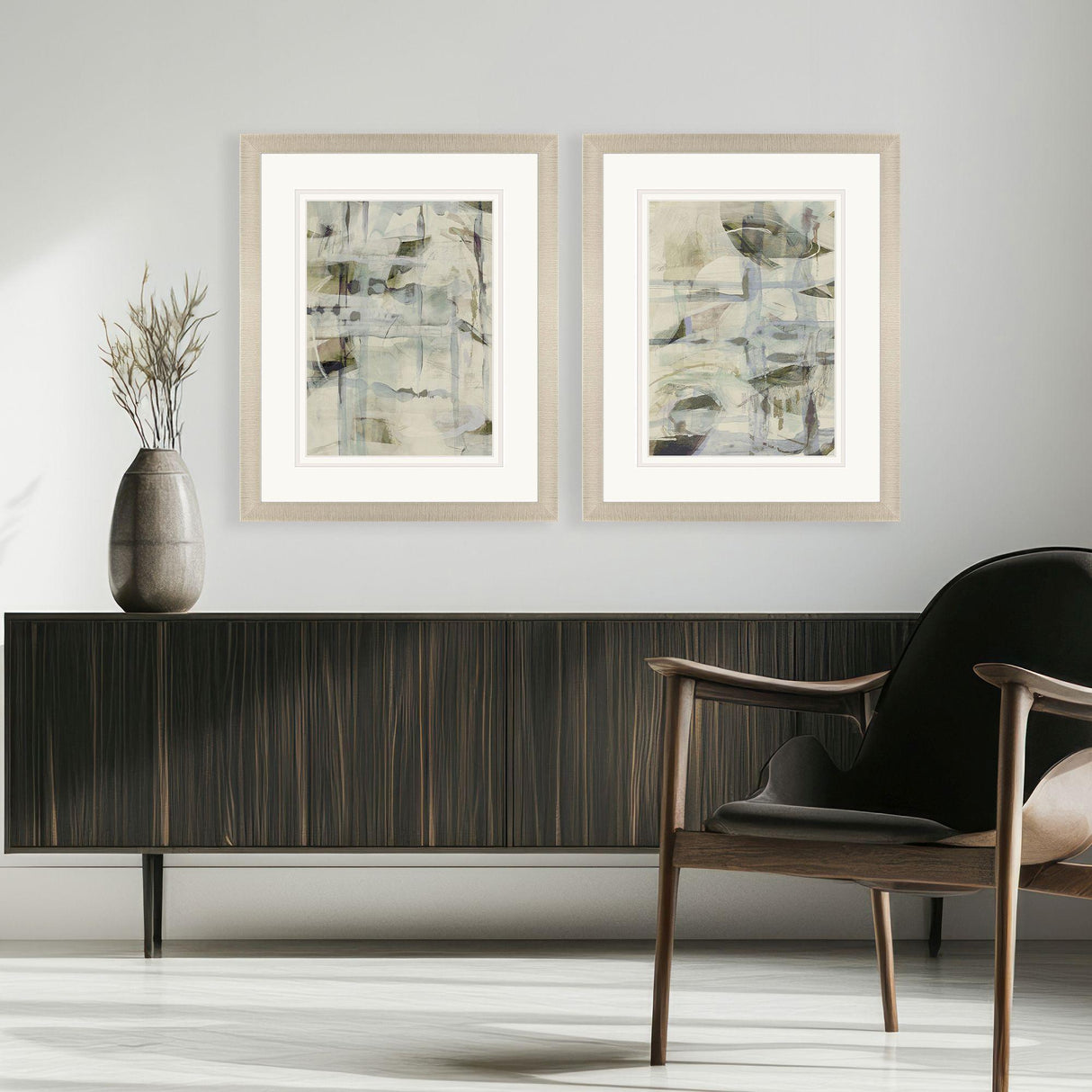 Paragon Fluent S/2 Blue 33 X 27 X 2 Wall Art
