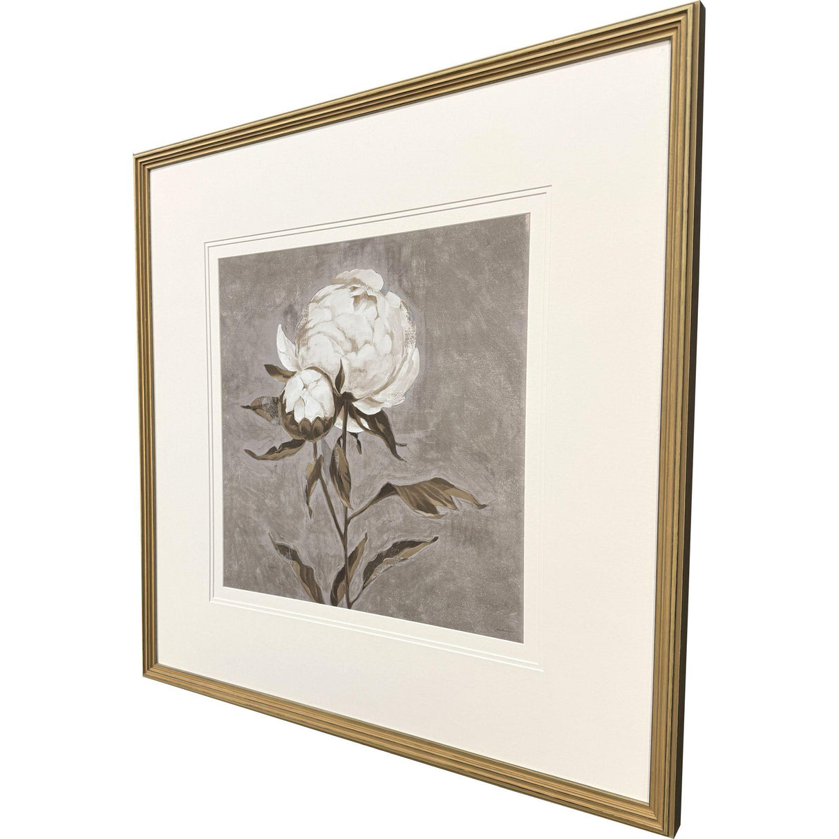 Paragon Pretty as a Peony II Beige 34 X 34 X 2 Wall Art