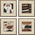 Paragon Organic Terra I S/4 Brown 17 X 17 X 1 Wall Art