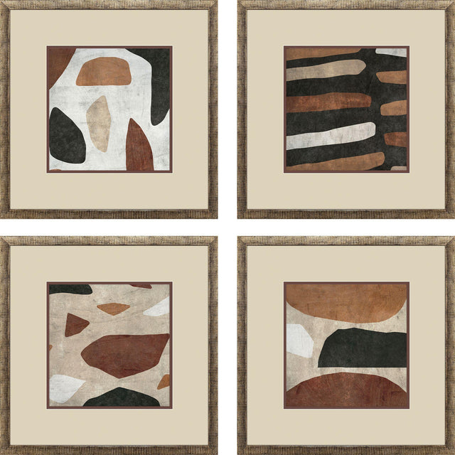 Paragon Organic Terra I S/4 Brown 17 X 17 X 1 Wall Art