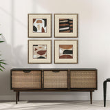 Paragon Organic Terra I S/4 Brown 17 X 17 X 1 Wall Art