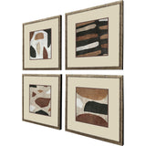 Paragon Organic Terra I S/4 Brown 17 X 17 X 1 Wall Art