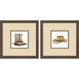 Paragon Riders of the Range S/2 Brown 23 X 23 X 2 Wall Art
