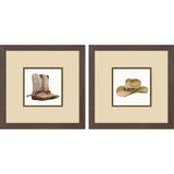 Paragon Riders of the Range S/2 Brown 23 X 23 X 2 Wall Art